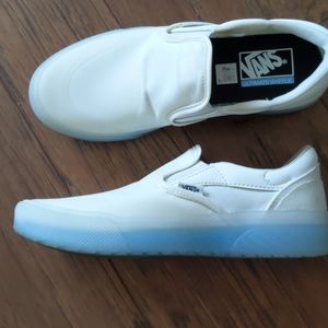 Vans, Cream and Baby Blue